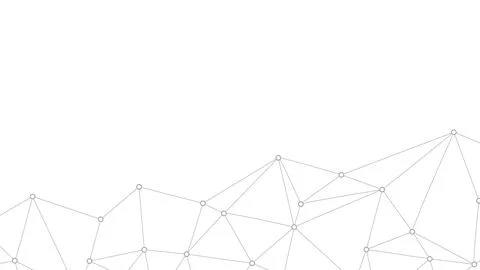 Abstract technology background. Plexus mesh backdrop. Vector Stock Illustration