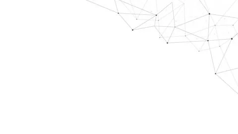 Abstract technology background. Plexus mesh backdrop. Vector Stock Illustration