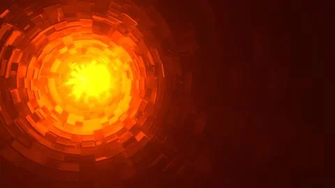 Abstract technology background with Sci Fi spaceship scene concept Stock Photos