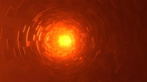 Abstract technology background with Sci Fi spaceship scene concept Stock Photos