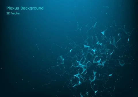 Abstract technology background. Science background. Big data. Background vect Illustrazione stock