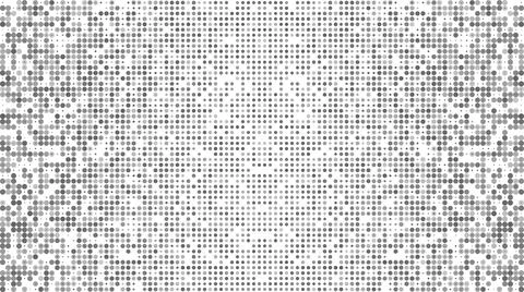 Abstract technology background with textured round shape spot in black and wh Stock Photos