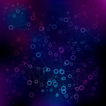 Abstract technology background, use layer overlay effect. Stock Illustration