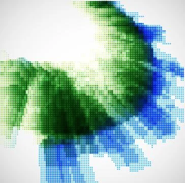 Abstract technology background. Vector Stock Illustration