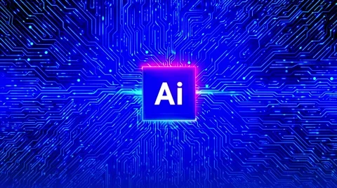 Abstract Technology Background Video Stock Footage 265653438