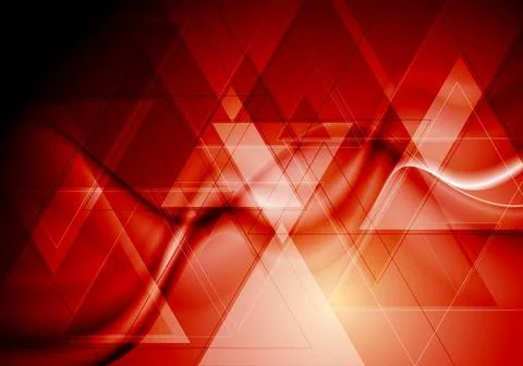 Abstract technology background with waves. Eps 10 vector backdrop Abstract... Foto stock