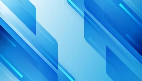 Abstract Technology Background in White and Blue Gradient 스톡 일러스트