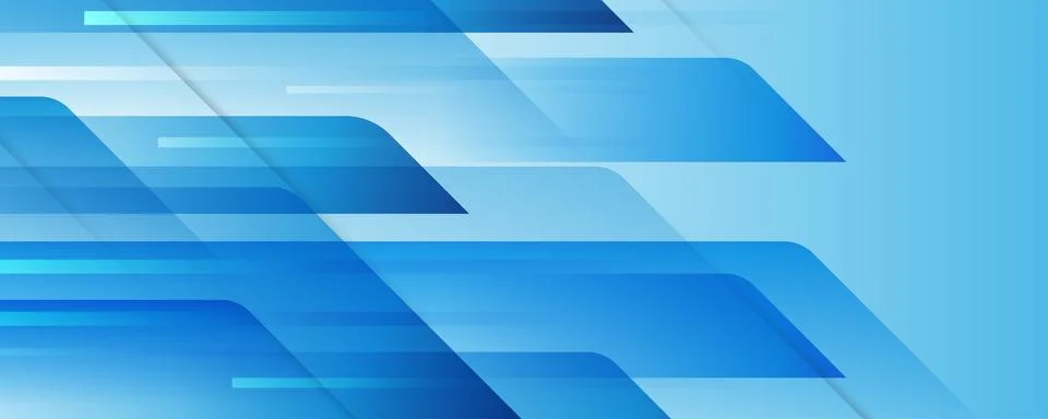 Abstract Technology Background in White and Blue Gradient Illustrazione stock