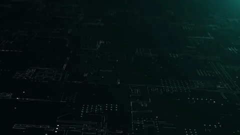 Abstract technology big data background concept. Motion of digital data flow Stock Footage 208852206