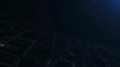 Abstract technology big data background concept. Motion of digital data flow Stock Footage 208853013