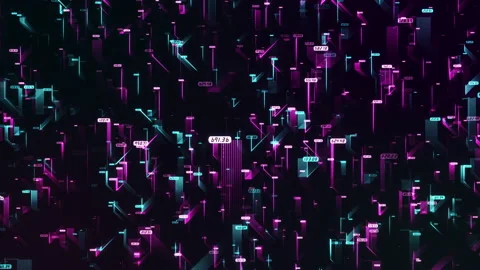 Abstract technology big data background concept. Stock Footage 232291598