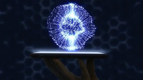 Abstract technology big data concept Illustrazione stock