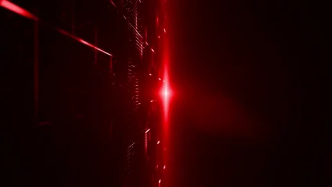 Abstract technology Big Data Fx With Lens Background Loop Stock Footage 154754231