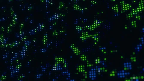 Abstract Technology Big Data motion background Concept Stock Footage 297193578