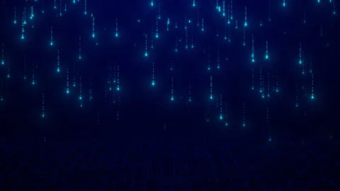 Abstract technology big data, Transfer storage, Big data flow Stock Footage 339263008