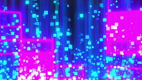 Abstract technology blocks Stock Illustration