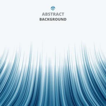 Abstract of technology blue line pattern background. Stock Illustration