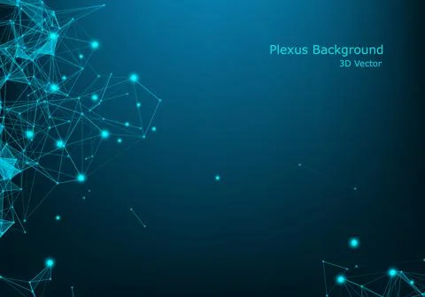 Abstract technology blue wire network futuristic wireframe data visualisation 스톡 일러스트