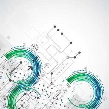 Abstract technology business background 스톡 일러스트