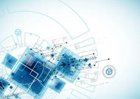 Abstract technology business background 스톡 일러스트