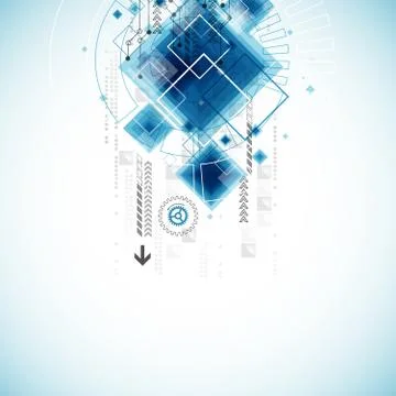Abstract technology business background イラスト素材