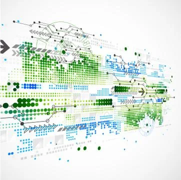Abstract technology business background 스톡 일러스트