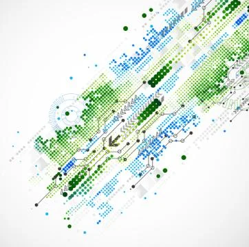 Abstract technology business background 스톡 일러스트
