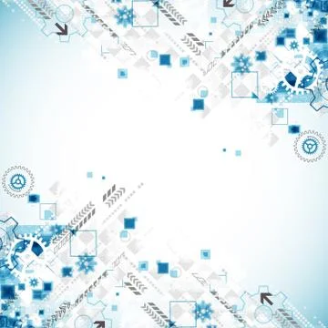 Abstract technology business background Illustrazione stock