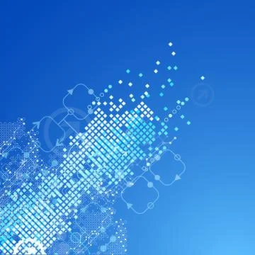Abstract technology business background 스톡 일러스트