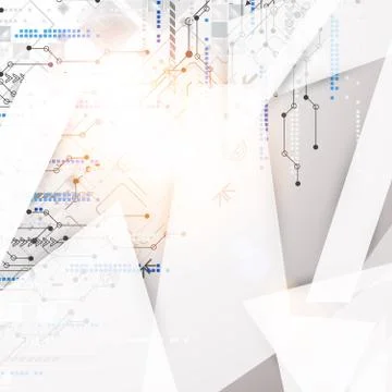 Abstract technology business background. Stock Illustration
