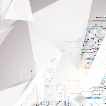 Abstract technology business background. Stock Illustration