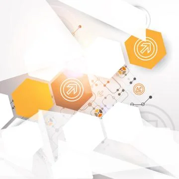 Abstract technology business background. Stock Illustration