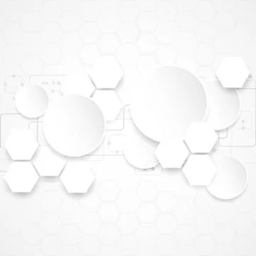 Abstract technology business background Stock Illustration