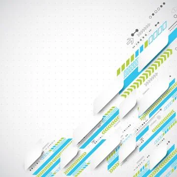 Abstract technology business background. 库存插图