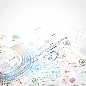 Abstract technology business background. Vector 스톡 일러스트