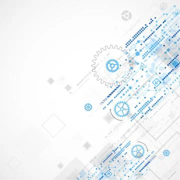 Abstract technology business template background. 스톡 일러스트