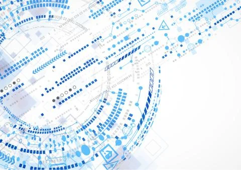 Abstract technology business template background. 스톡 일러스트