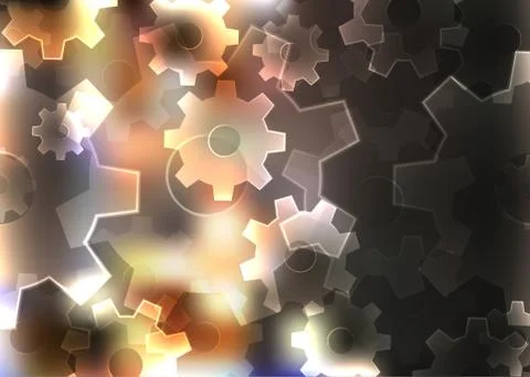 Abstract technology business template background. Stock Illustration
