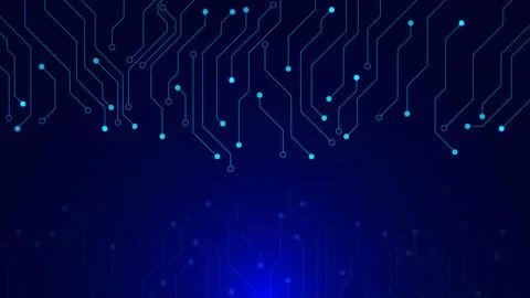 Abstract technology circuit board background. Stock Illustration