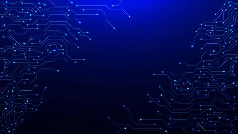 Abstract technology circuit board. Electronic engineering, cyber connection イラスト素材