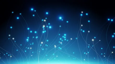 Abstract technology communication data Science Stock Footage 233312809