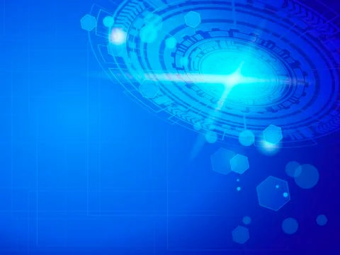 Abstract technology concept background Stock Illustration