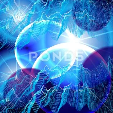 Abstract technology concept background with space for text Ilustração Stock