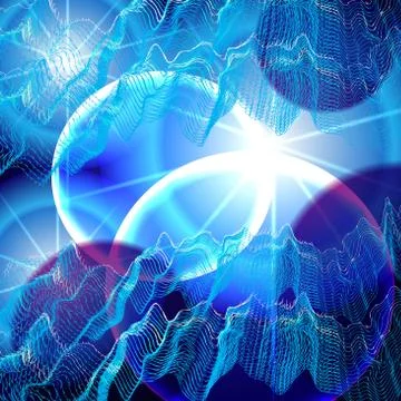 Abstract technology concept background with space for text Stock Illustration