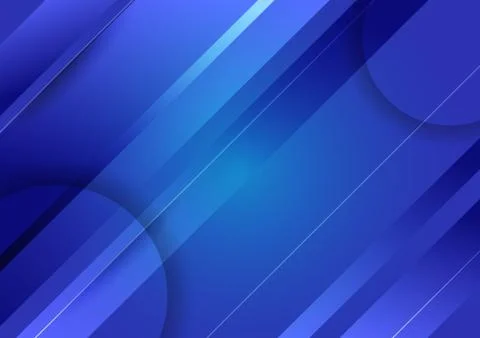 Abstract technology concept diagonal overlapping geometric shape blue color b Stock Illustration