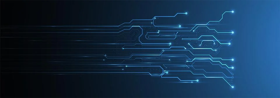 Abstract technology concept. High computer color background. Vector illustrat 스톡 일러스트