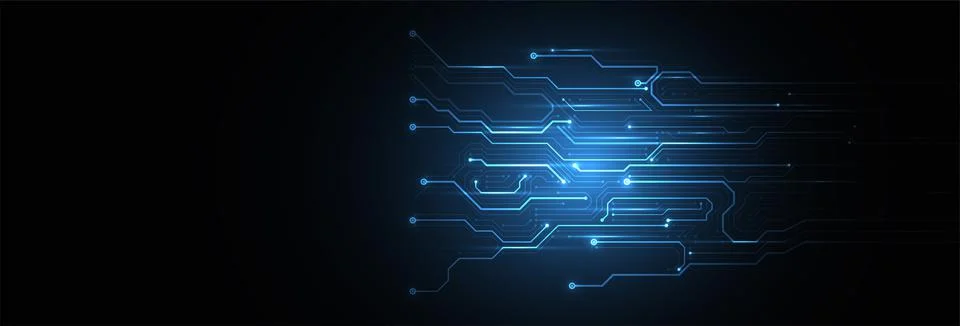 Abstract technology concept. High computer color background. Vector illustrat Stock Illustration