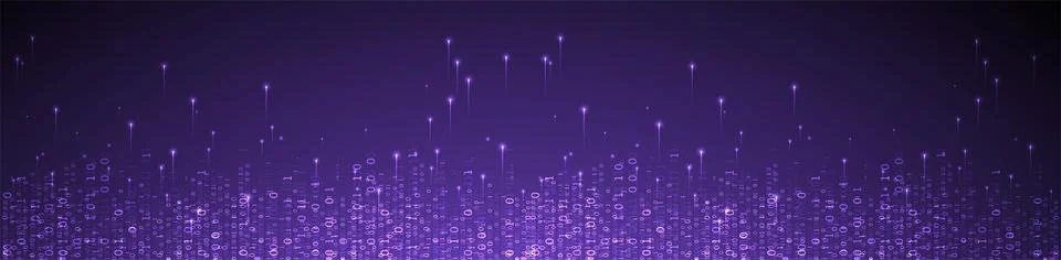 Abstract technology concept. High computer color background. Vector illustrat Stock-Illustration