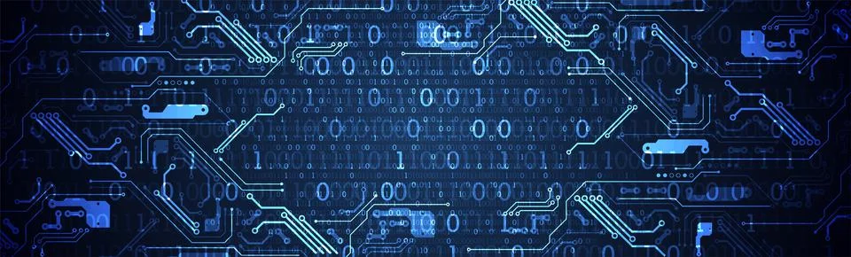 Abstract technology concept. High computer color background. Vector illustrat Stock-Illustration