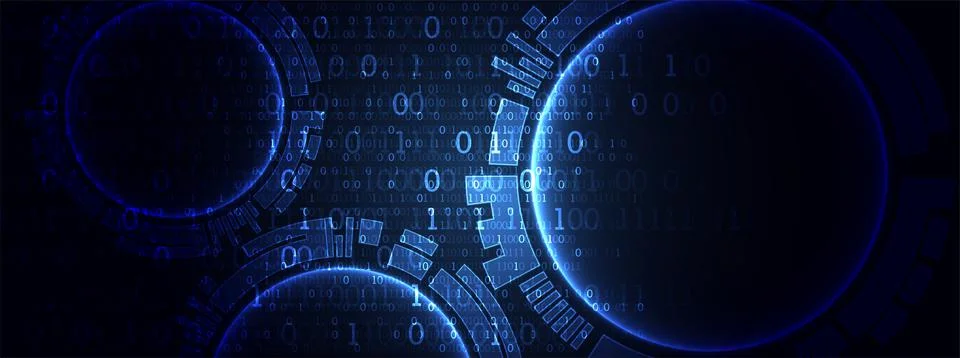 Abstract technology concept. High computer color background. Vector illustrat Stock-Illustration